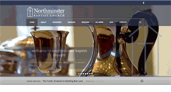 Desktop Screenshot of northminsterbaptist.org
